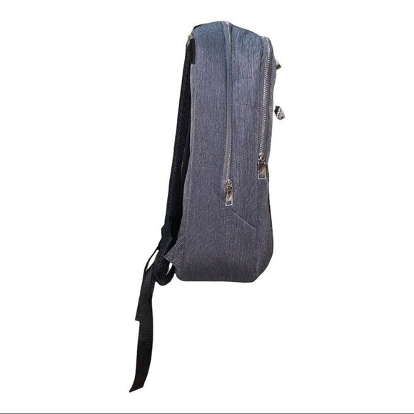 Steve Madden Men's Gray Recyclable Backpack NWT - Picture 7 of 10